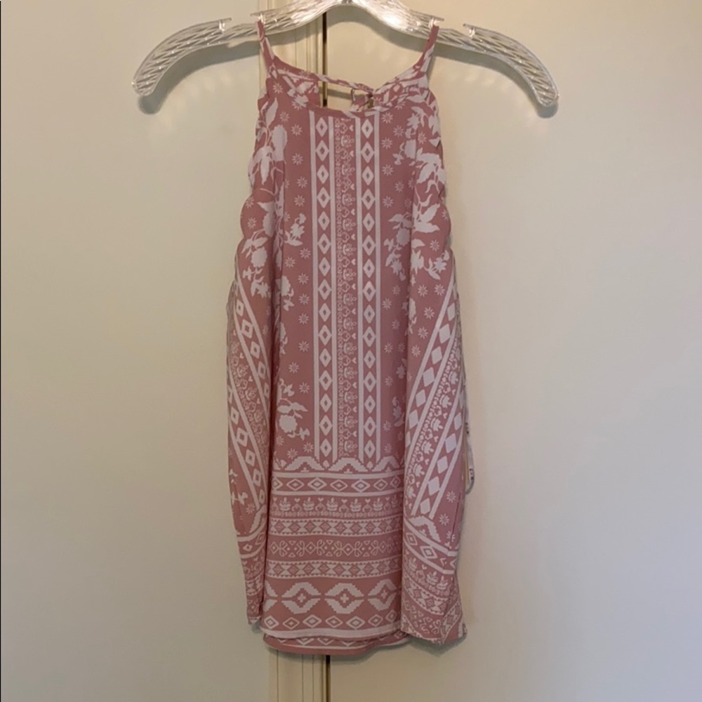 Aztec print summer cami